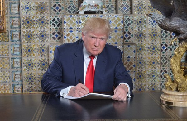 Bức ảnh ông Trump đăng lên trang Twitter cá nhân, 