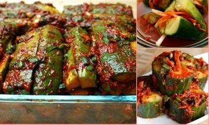 Cách làm kim chi dưa leo siêu tốc