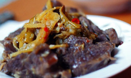 Thịt bò kho gừng ấm bụng ngày mưa lạnh