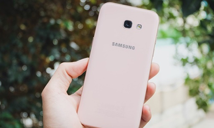 Ảnh thực tế Galaxy A5 màu hồng 'đẹp từng milimet'