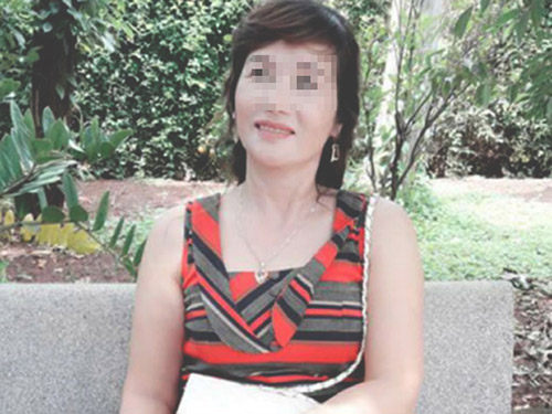 cuoc mat tich bi an cua nguoi phu nu bi giet roi chat tay chan, phi tang trong bao tai - 1
