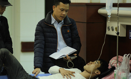 Nổ xe khách ở Bắc Ninh: Khoảnh khắc ám ảnh của người sống sót khi bò khỏi xe