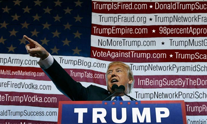 Donald Trump sở hữu tới hơn 3.600 website