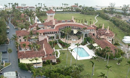 Chiêm ngưỡng dinh thự 200 triệu USD Trump tiếp khách quý