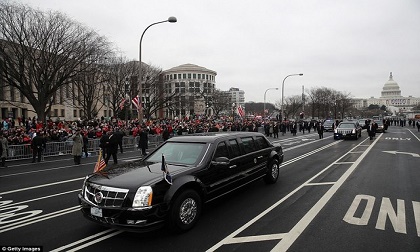 Khám phá siêu xe “Quái vật” đời mới của Tổng thống Trump