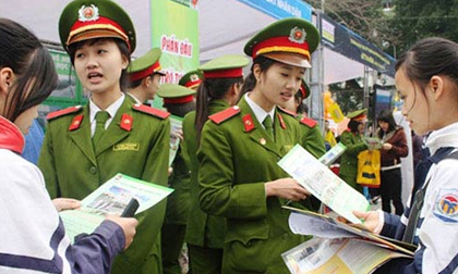 Thông tin mới nhất về chỉ tiêu tuyển sinh vào các trường công an năm 2017