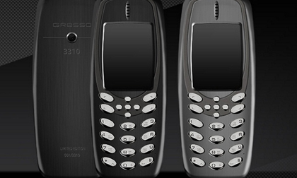 Choáng với phiên bản 68 triệu đồng bằng chất liệu titan của Nokia 3310