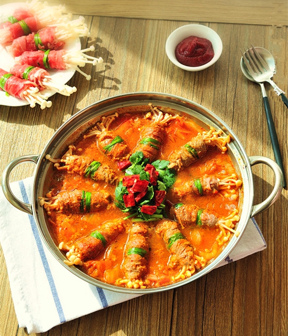 Món ngon cuối tuần: Canh kim chi thịt bò - Ảnh 5.