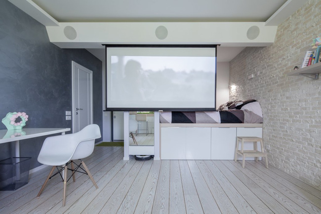 Căn hộ 42m² rộng thênh thang, đẹp mê mải với thiết kế không góc chết, không chi tiết thừa - Ảnh 7.