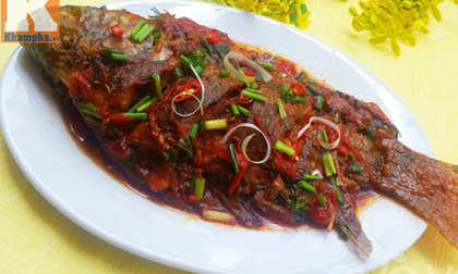 Cá rô phi sốt cà chua ngon cơm trong mọi thời tiết