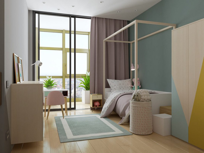 9 mẫu phòng ngủ cho bé đẹp không tì vết khiến người lớn cũng phải ghen tị - Ảnh 5.