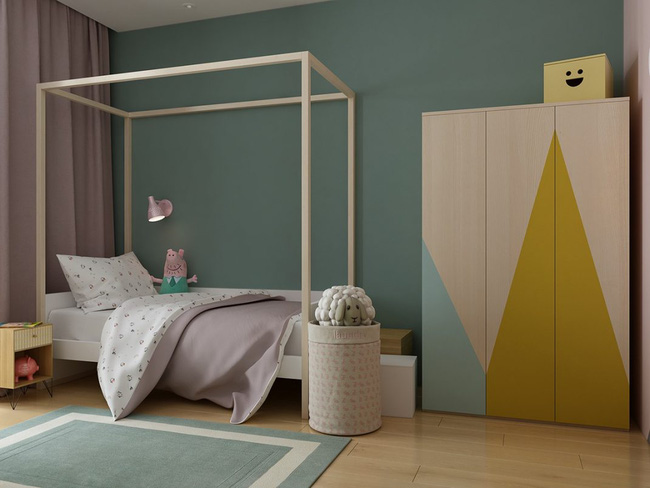 9 mẫu phòng ngủ cho bé đẹp không tì vết khiến người lớn cũng phải ghen tị - Ảnh 8.