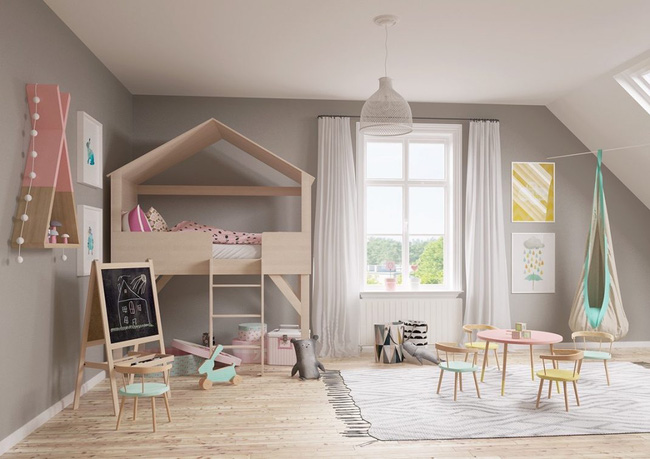 9 mẫu phòng ngủ cho bé đẹp không tì vết khiến người lớn cũng phải ghen tị - Ảnh 19.