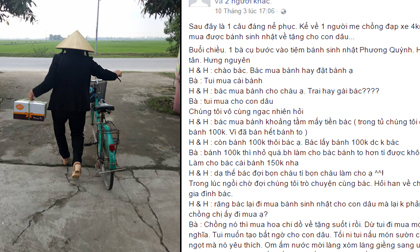 Người phụ nữ đạp xe 4 km mua bánh sinh nhật tặng con dâu, chị em trầm trồ phong danh hiệu 'mẹ chồng thế kỷ'