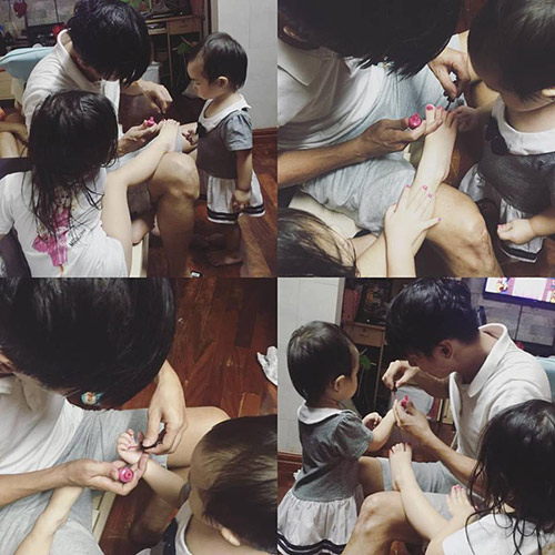 nguong mo 2 ong bo dong con nhat showbiz nhung cham con cuc kheo, it ai bang - 5