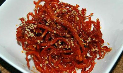 Mực khô xào cay: món ngon đừng bỏ nỡ cho ngày lạnh