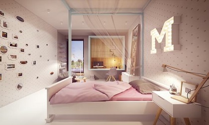 Thiết kế căn hộ hiện đại dành cho hộ gia đình