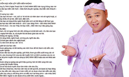 Minh Béo bị phản đối khi tuyển sinh đào tạo diễn viên