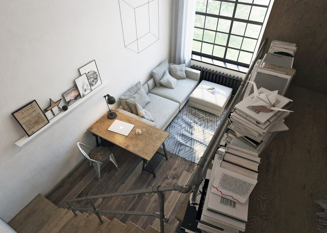 Chưa đầy 27m², chẳng đầu tư đồ trang trí, căn hộ này vẫn khiến nhiều người phải trầm trồ - Ảnh 1.