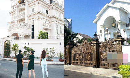 Đọ độ 'khủng' hai căn 'bạch dinh dát vàng' mà Lý Nhã Kỳ và Hà Tăng đang ở