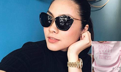 Con gái tròn 10 ngày tuổi, Tăng Thanh Hà lần đầu tiên khoe ảnh 'công chúa' nhỏ