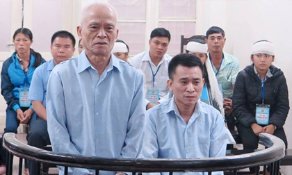 Hai bố con hầu tòa vì giết người chửi bậy