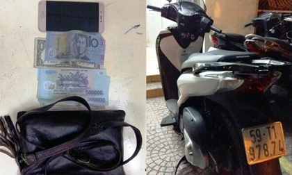 Băng cướp chuyên đi SH, giật đồ ở trung tâm Sài Gòn