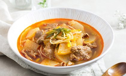 Với công thức này thì chỉ mất 15 phút bạn sẽ có món canh thịt bò ngon không tưởng