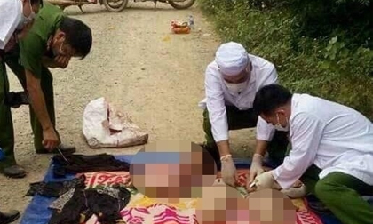 Bố bị chém chết, con trai 3 tuổi đi tìm rớt sông tử vong