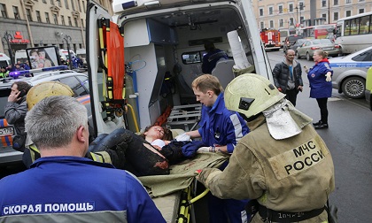 Nổ ga tàu điện ngầm ở St. Petersburg: Đây là một vụ đánh bom tự sát