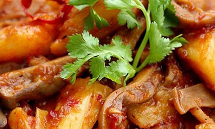 Dạ dày sốt chua ngọt ngon mê ly, ông chồng nào cũng khoái