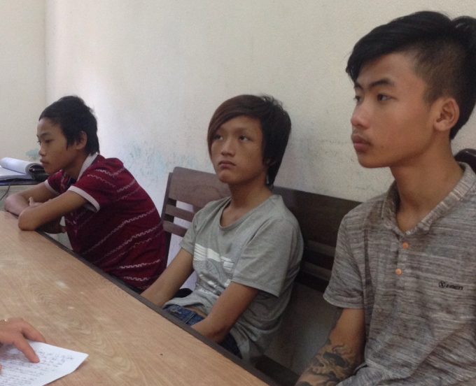 Các trộm nhí từng thực hiện vụ trộm lên đến 200 triệu đồng.