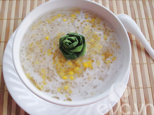 Cách làm chè bắp bột báng mát lạnh ngày hè - 5