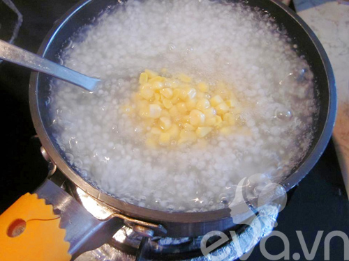 Cách làm chè bắp bột báng mát lạnh ngày hè - 3