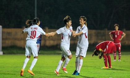 Đá bại Myanmar, ĐT nữ Việt Nam giành vé dự VCK ASIAN Cup