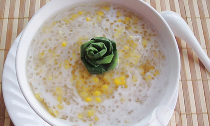 Cách làm chè bắp bột báng mát lạnh ngày hè