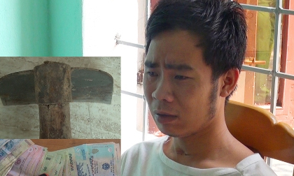 Con trai dùng cuốc đánh mẹ ruột tử vong rồi phi tang