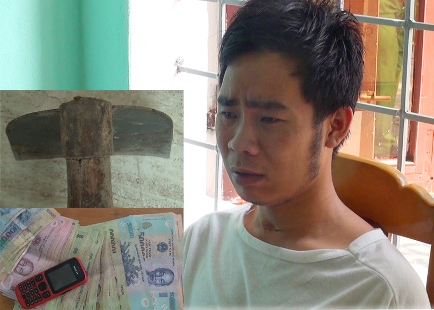 Con trai dùng cuốc đánh mẹ ruột tử vong rồi phi tang
