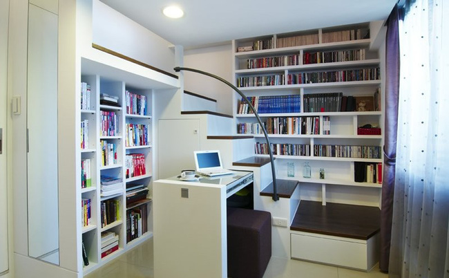 Căn hộ nhỏ vỏn vẹn 23m² được bố trí đẹp như căn hộ cao cấp - Ảnh 4.