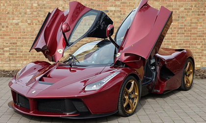 Kinh ngạc siêu xe LaFerrari đỏ đặc biệt giá 77 tỷ đồng