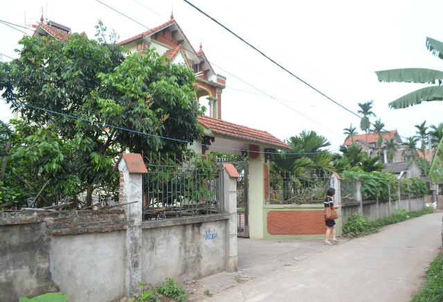 Ngôi nhà bên quê nội Nhật Linh đã yên bình sau những ngày đau thương. Ảnh: Đ.Tuỳ