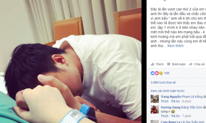 ‘Anh sẽ không bao giờ cho em đẻ nữa’ gây bão mạng