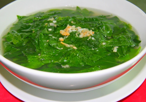 3 mon canh rau ngot thanh nhiet hieu qua mua he