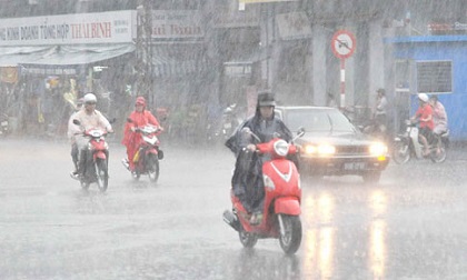 Tin thời tiết ngày 24/4: Mưa rào và dông đổ bộ nhiều nơi