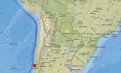 Động đất 7,1 độ Richter rung chuyển Chile