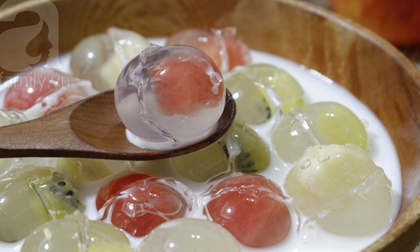 Thạch bi hoa quả - món ăn chắc chắn hot hè năm nay