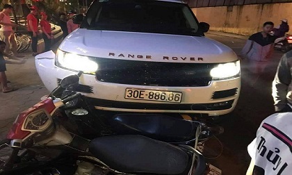 Nghi vấn cướp xe Range Rover táo tợn giữa trung tâm Hà Nội