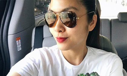 Mới sinh con chưa bao lâu Tăng Thanh Hà đã vội vã quay trở lại với công việc dù giàu có