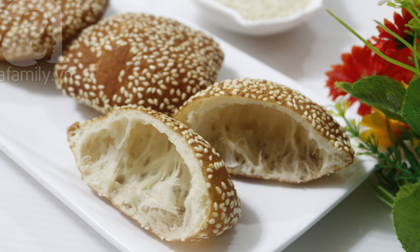 Làm bánh tiêu nở phồng đẹp mắt với công thức cực đơn giản