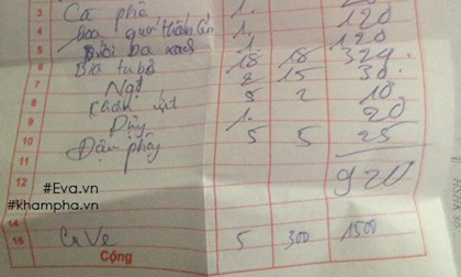 Vợ té ngửa khi phát hiện hóa đơn tiền karaoke của chồng có cả phần 'cave'